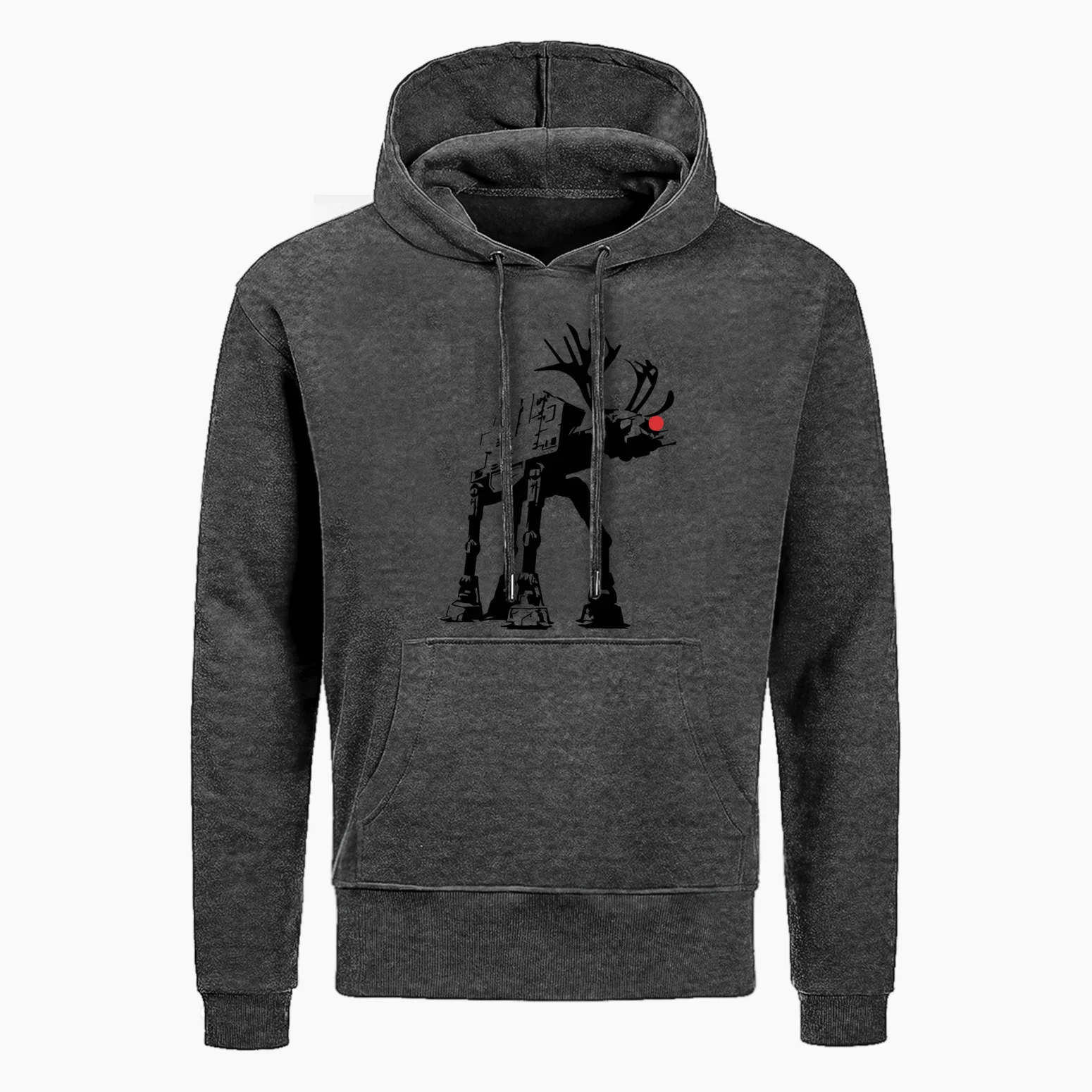 Новые толстовки Star Wars с забавным оленем, AT-TE, Уокер, модная Толстовка с принтом, осенние мужские толстовки в стиле хип-хоп, Harajuku Sweetshirt - Цвет: dark gray 6