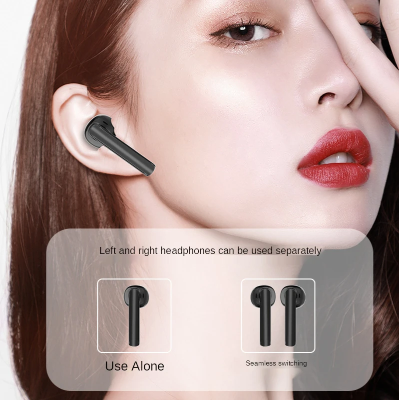 

TWS Smart LED Display Touch Control Noise Cancel Earbuds Bluetooth 5.0 Wireless Earphone for Iphone Xiaomi Redmi Lotus I9s I11