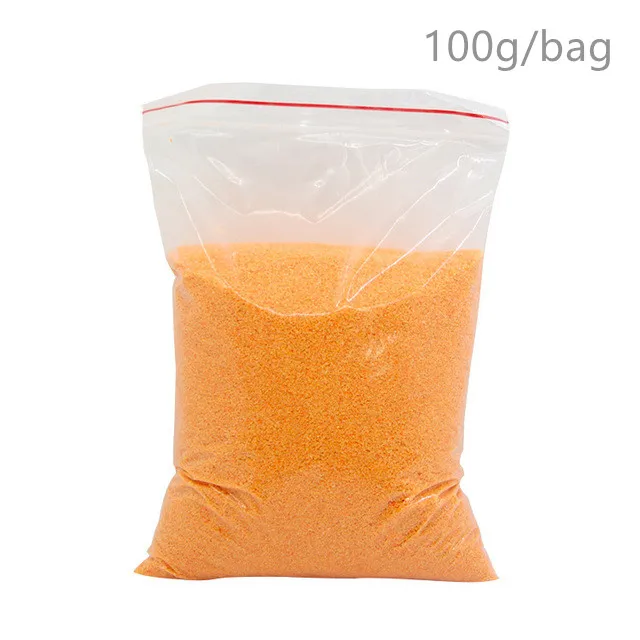 100g Orange 100 г не влажный волшебный песок для детей игрушки Красочные Марс, Космический песок слизь Крытый играть забавная обучающая игрушка для Дети Детские подарки - Цвет: 100g Orange