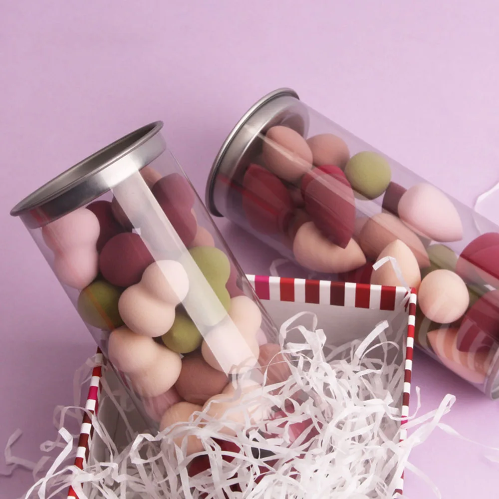 

30PCS/Set Mini Cosmetic Foundation Puff Beauty Makeup Sponge Soft Gourd Drop Shape Powder Blush BB Cream Make Up Tools Kit