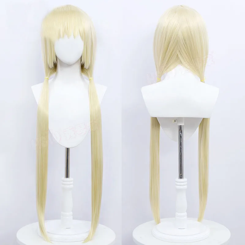 

Kemono Jihen Kon Cosplay Wig Light Yellow Wig Cosplay Hair Unisex 98cm Anime Cosplay Wig Heat Resistant Synthetic Wigs Halloween