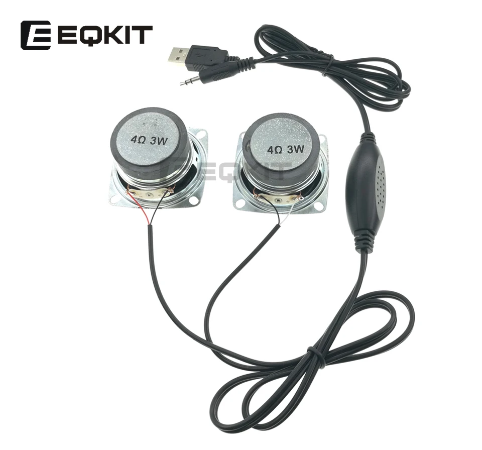 Мини усилитель eqkit 3 Вт динамик сделай сам звука USB мощности простой комплект
