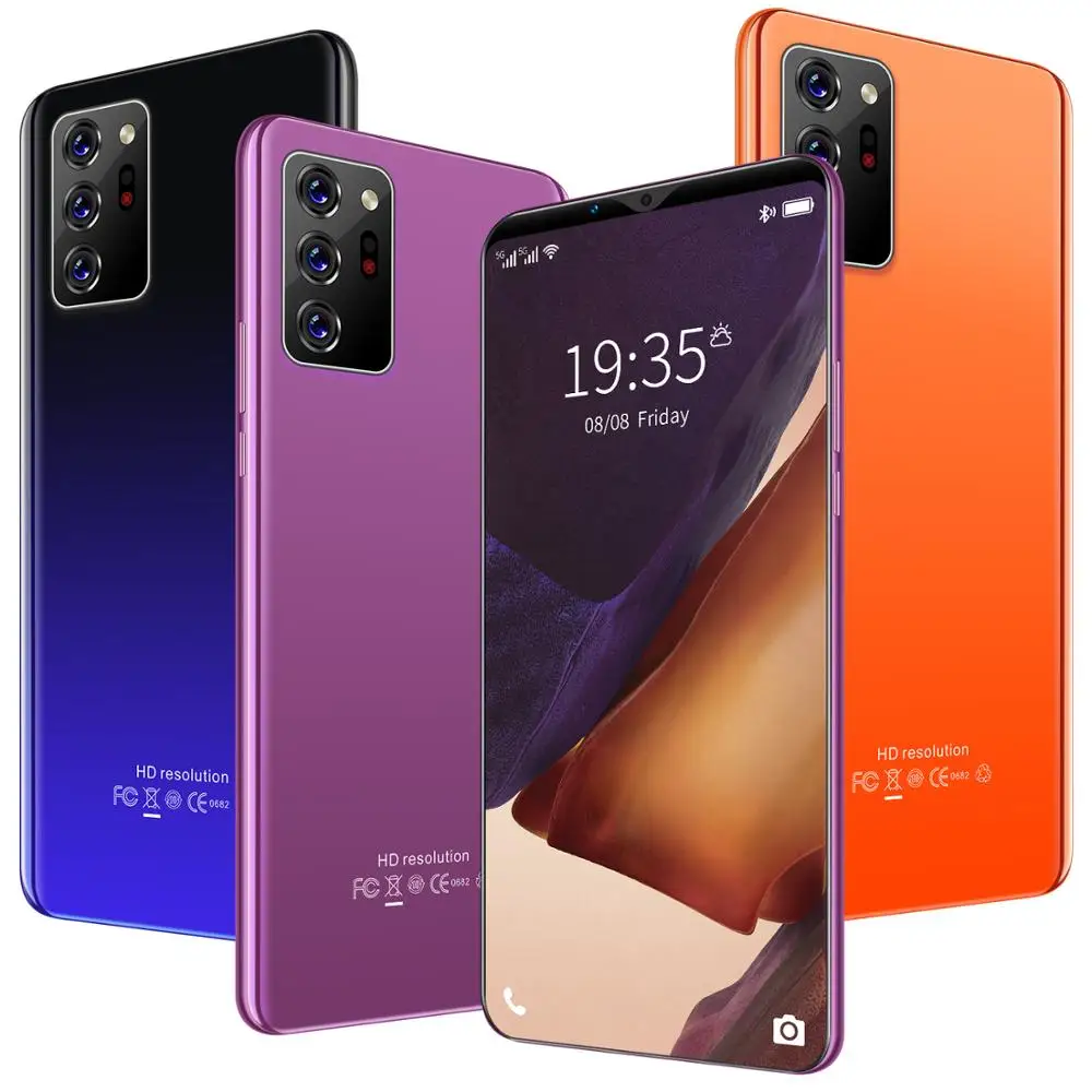 

New Note30 Plus Global Version Smart Phone 6.1" 4800mah 8 256GB ROM Android 10 1080*2320 Dual SIM Card mobile phone 4G LTE