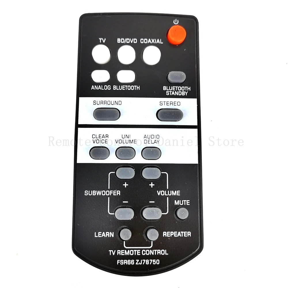 

New Remote Control FSR66 ZJ78750 For YAMAHA Soundbar YAS-103 YAS-93 ATS-1030