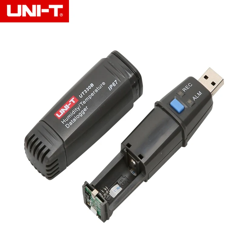 Флуоресцентный Регистратор температуры и влажности с Mini USB UT330B|temperature humidity|usb