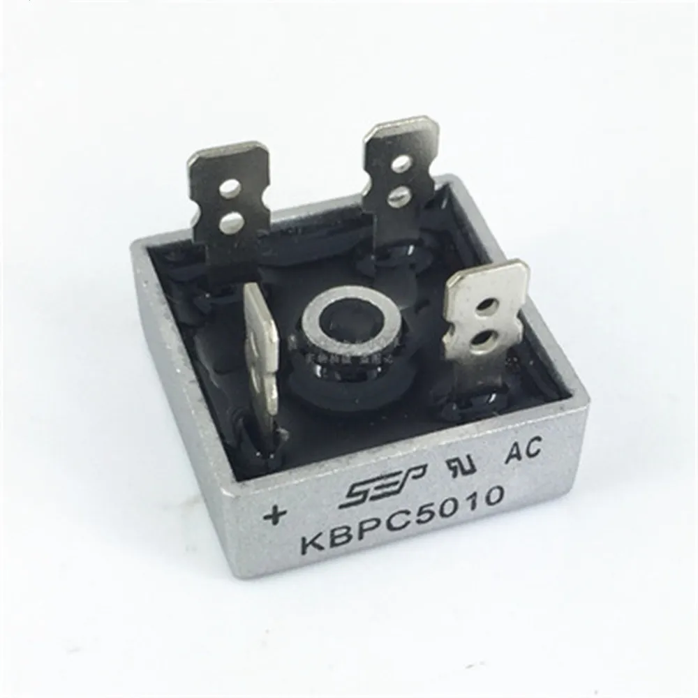 

Диодный мост KBPC5010 50A 1000 В, выпрямитель kbpc5010, 1 шт.