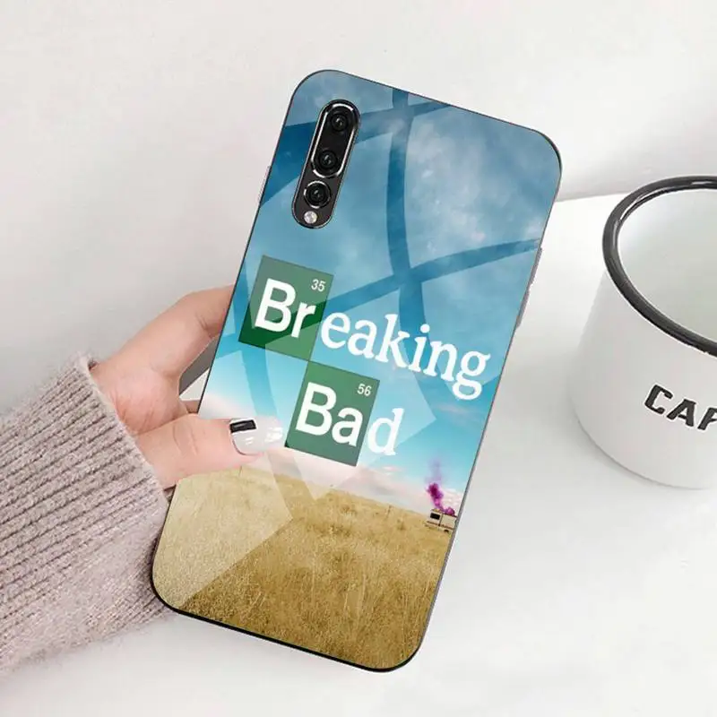 

ZFGHSHYQ Heisenberg Phone Case Tempered Glass For Huawei P9 10 Plus 20 Pro Mate9 10 20 20pro Honor7A 8X 9 10 Nova3i 5