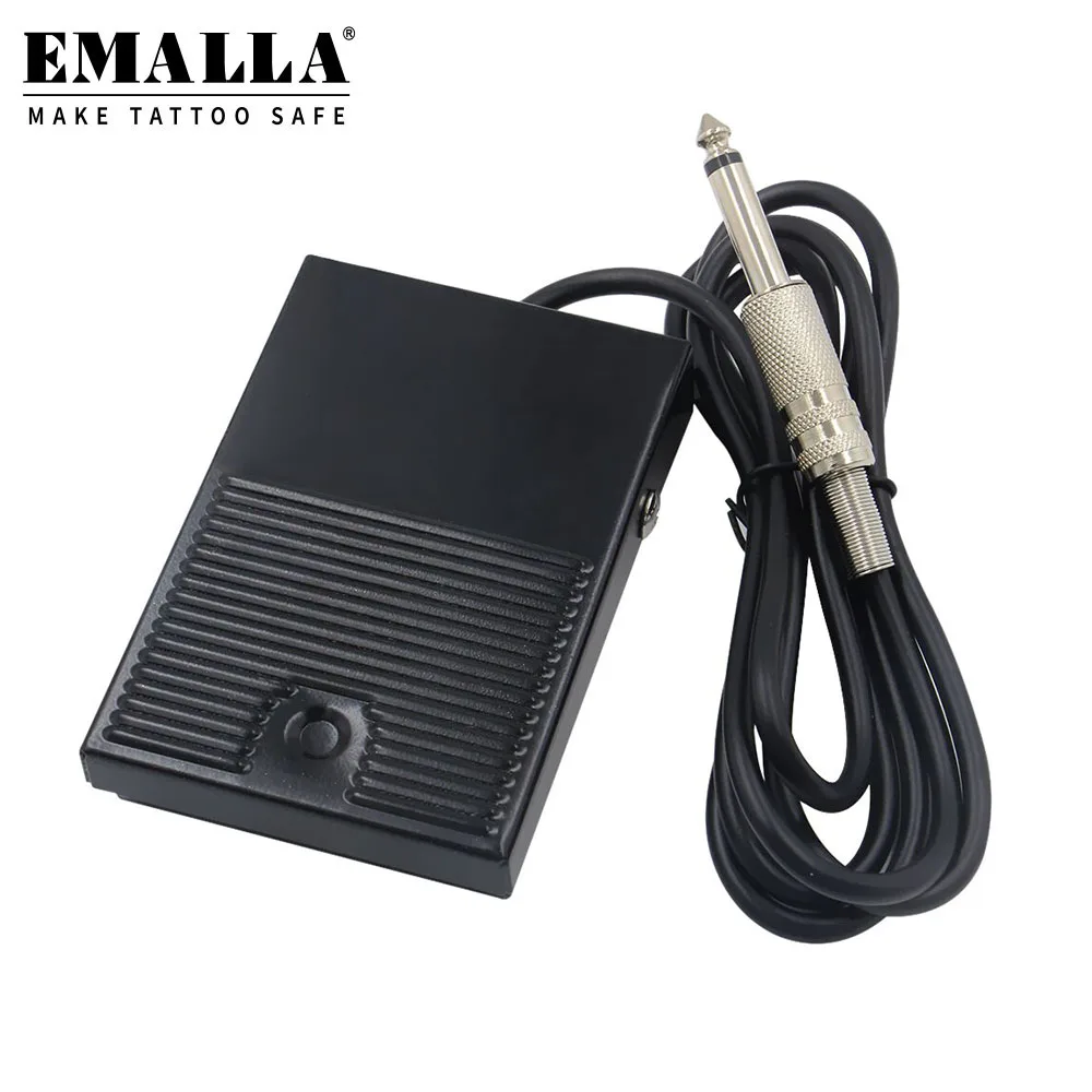 Горячая черная пластиковая педаль для татуировки машинка Аксессуары ног