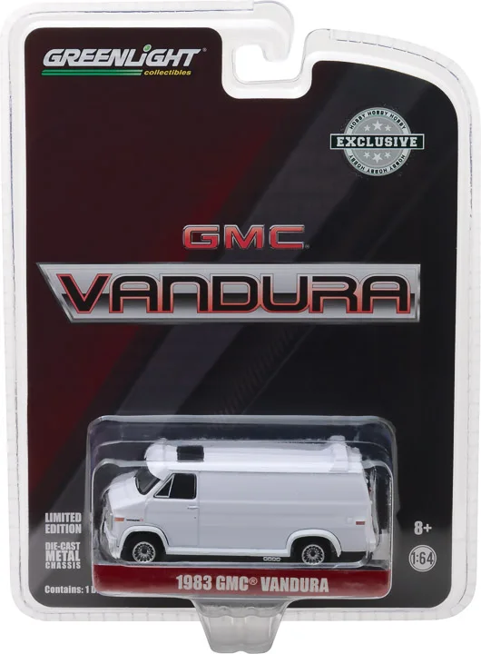 GreenLight 1:64 модель автомобиля из белого сплава GMC Vandura металлические игрушки для
