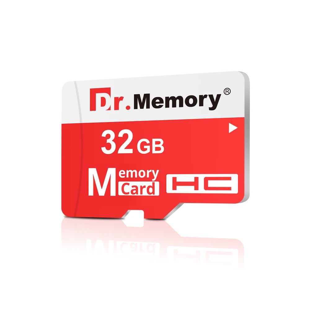 Карта памяти Dr.memory Red SD 64 ГБ TF память 4 8 Гб класс 10 16 32 128 для камеры Samsung в розничной