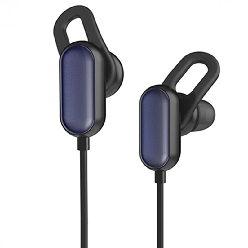 black Оригинальная Спортивная bluetooth-гарнитура Xiao mi, молодежная версия, Bluetooth 4,1, беспроводные mi наушники с микрофоном, IPX4, водонепроницаемые - Цвет: black