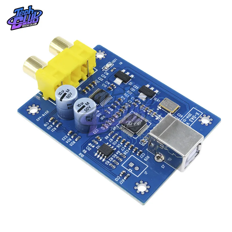 ЦАП SA9227 + PCM5102A 32 бит 384 кГц 5 в HIFI асинхронный декодер плата аудио декодирующий