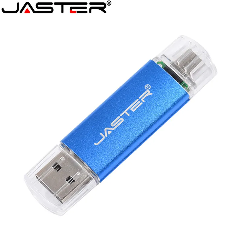 Новый usb флеш-накопитель JASTER OTG высокоскоростной флешка 16 ГБ 32 64 для