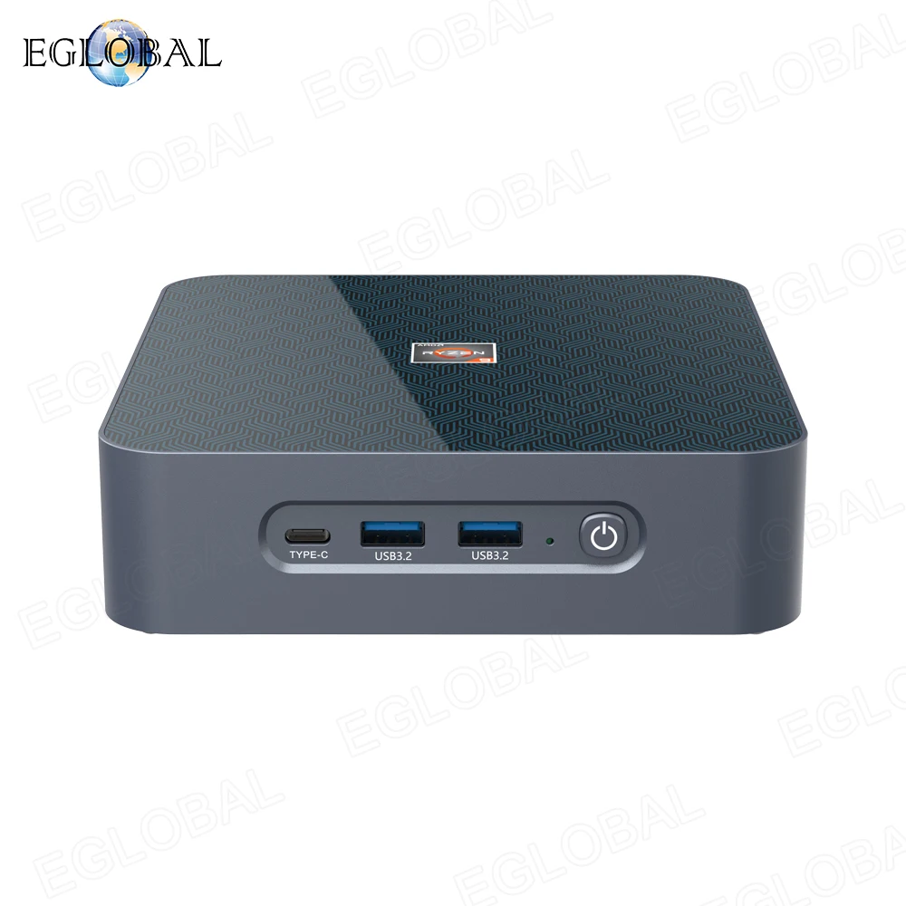 Eglobal Windows11 10 Pro AMD игровой компьютер Ryzen 9 5900HX 7 4800H Мини ПК TPM2.0 2 * M.2 NVME SSD 4K Radeon Graphics AX