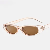 new ladies retro drop shaped sunglasses fashion small rectangle cat eye sunglasses ladies small frame brand glasses