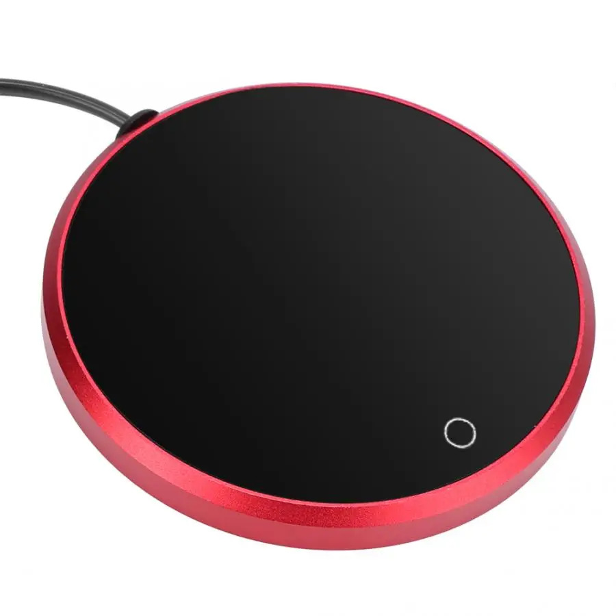 Водонепроницаемый сенсорный нагревательный коврик для чашки теплый