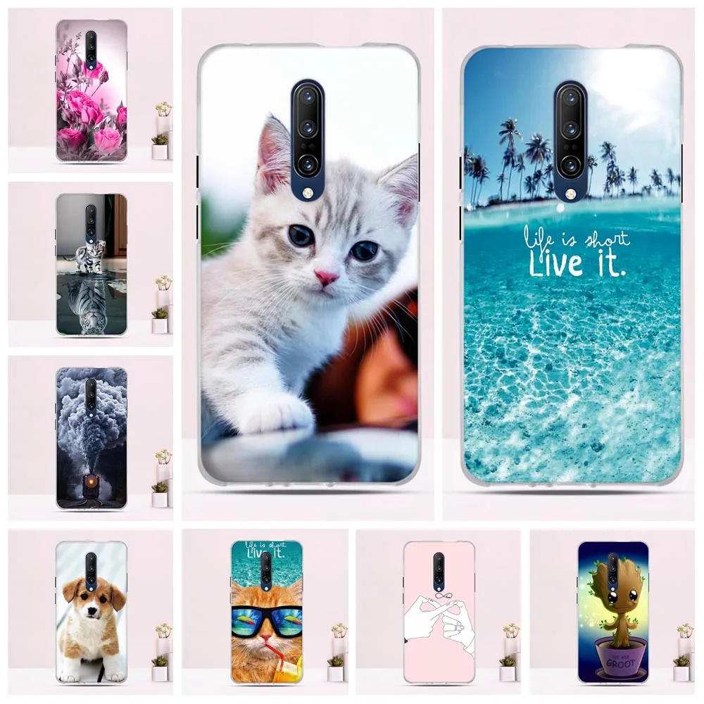 Чехол для телефона OnePlus 7 Pro мягкий силиконовый защитный чехол из ТПУ One Plus