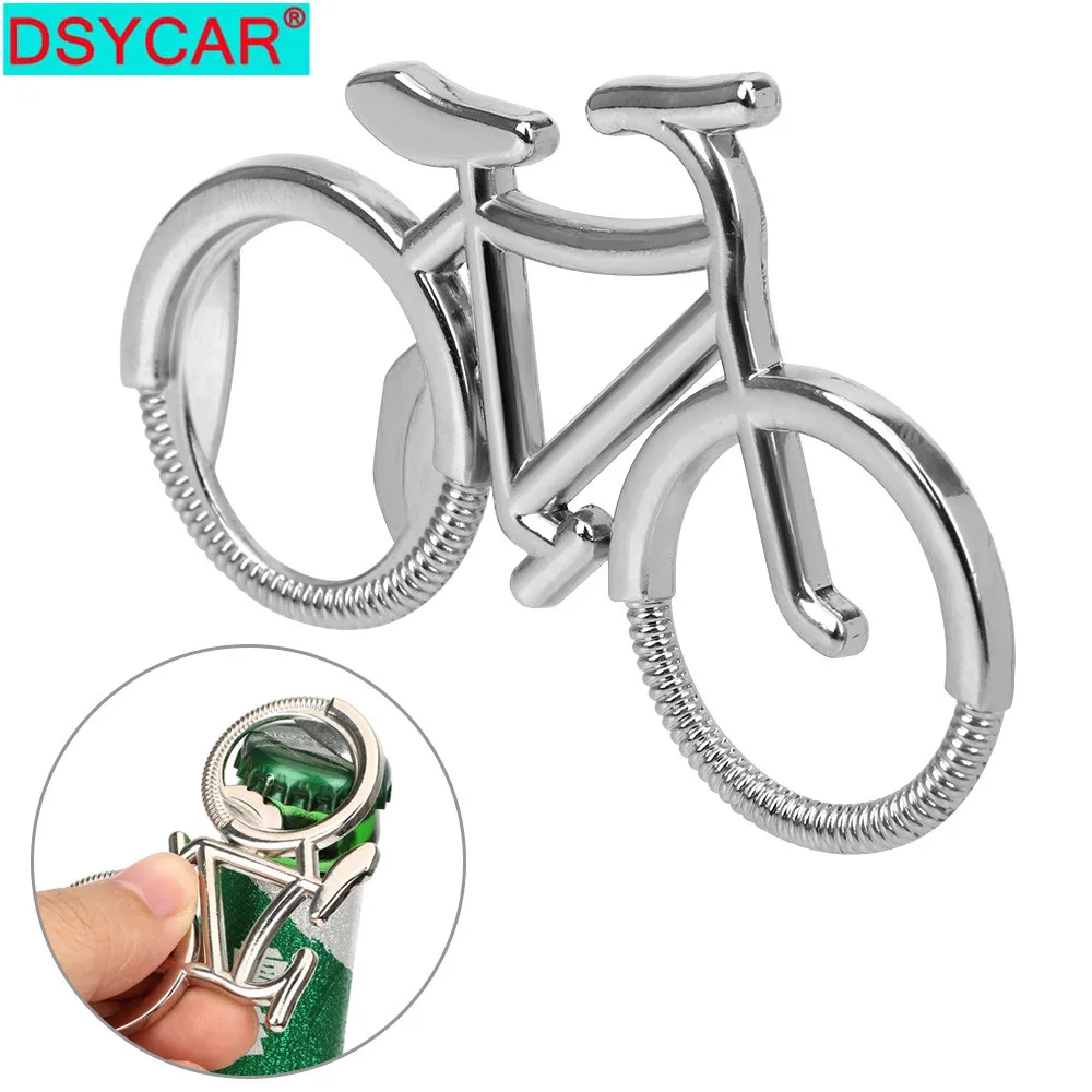 DSYCAR 1 шт. велосипед металлический пивной Бутылка открывалка симпатичные брелки