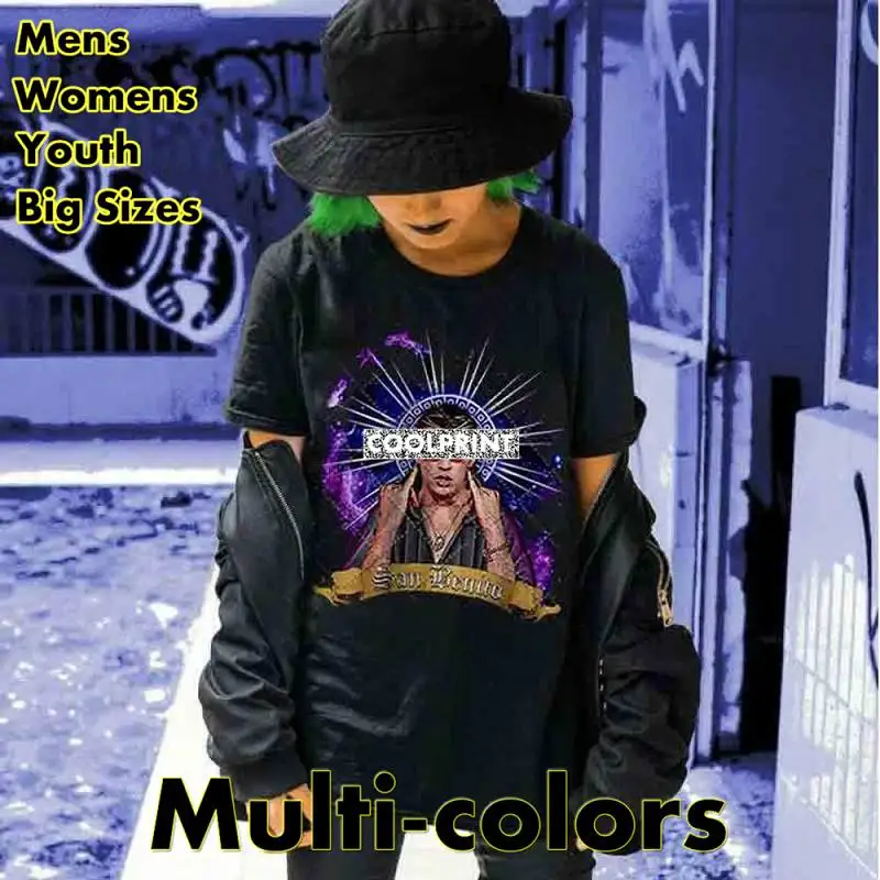 

Мужская футболка с принтом «Bad Bunny Saint Benito Raptee»