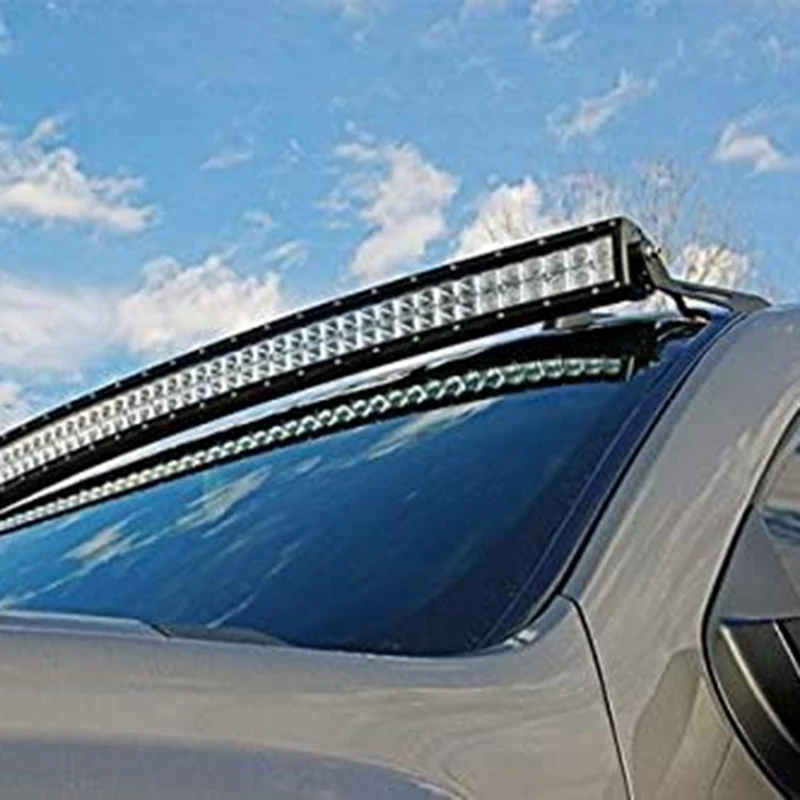 50 дюймовые крыши прямой/изогнутый СВЕТОДИОДНЫЙ светильник бар монтажные