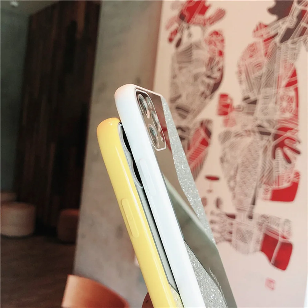 Новые зеркальные поликарбонатные блестящие чехлы для iphone 11 Pro MAX XS XR X SE яркие