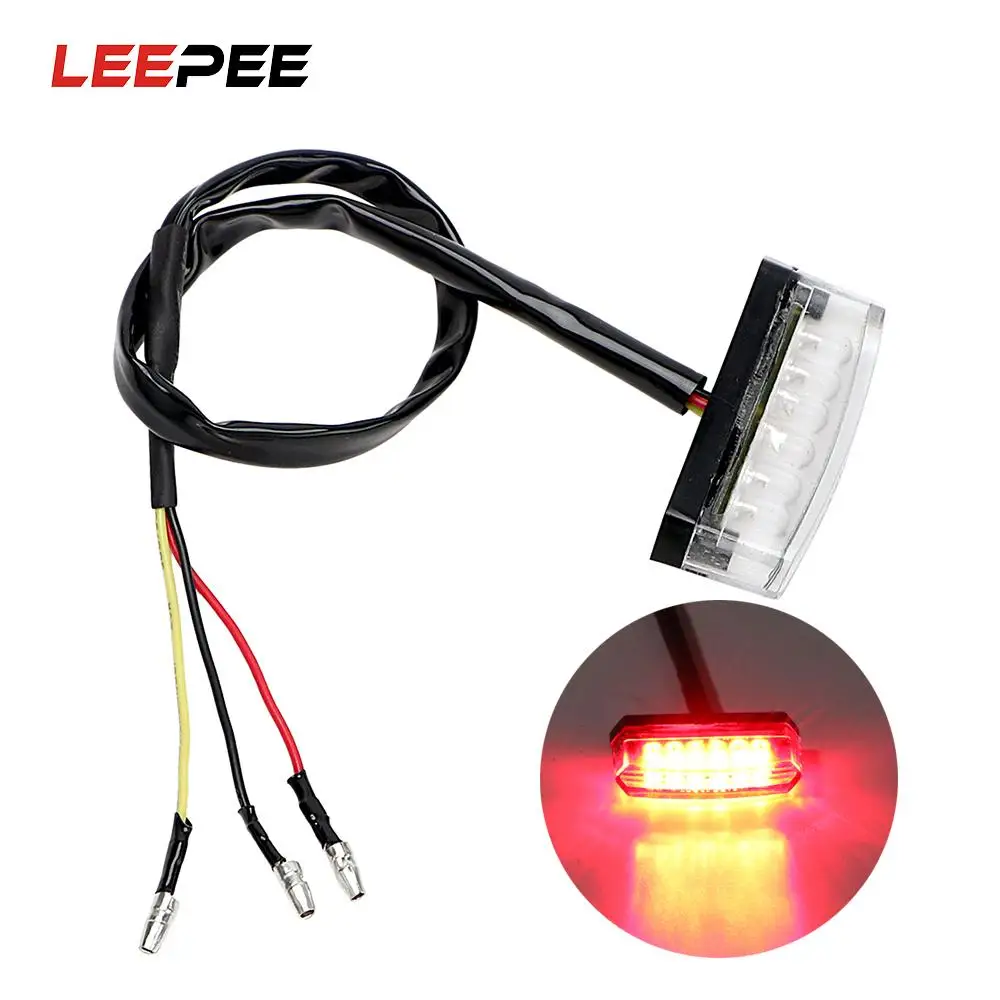 LEEPEE мотоциклетные задние фонари стоп сигнал Универсальный Световой индикатор| |