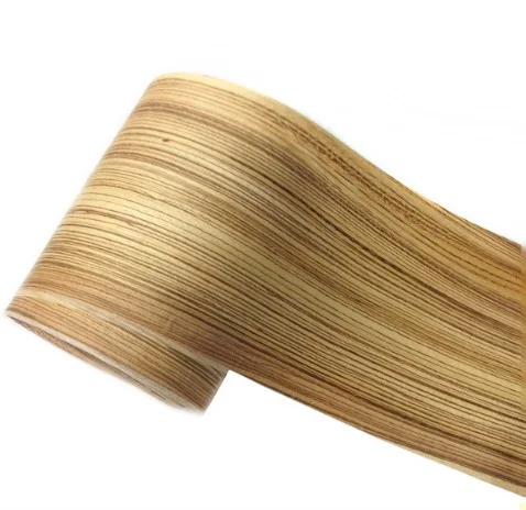 

4pcs L: 2.5Meters Width: 16cm Thickness:0.25mm Zebra Wood Veneer Decoration Door Skin