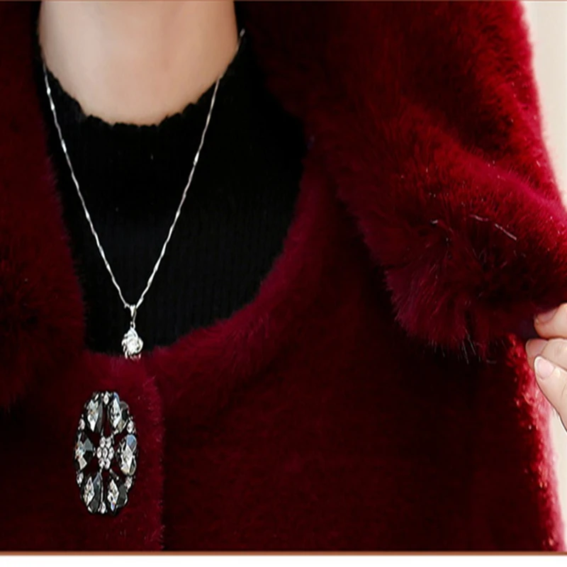 2023New Winter Mink Velvet Coat, Short Thick, Warm Woolen Cloth, Children's Autumn And Winter Plus Cotton Fashion Coat Full