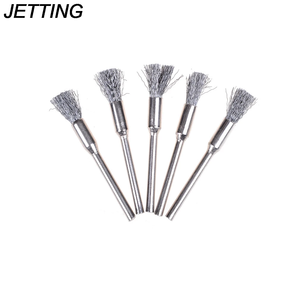 

1PC Steel Wire Brushes Rotary Tools Polishing Tools Accessories For Mini Drill Brush Diameter 5mm