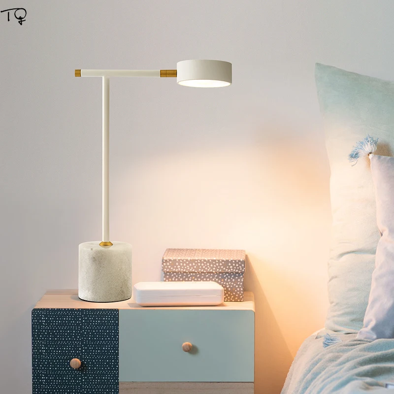 Nordic Ins Led Настольная лампа светильник s Мрамор Базовый Стиль Пост Модерн Indivdiual