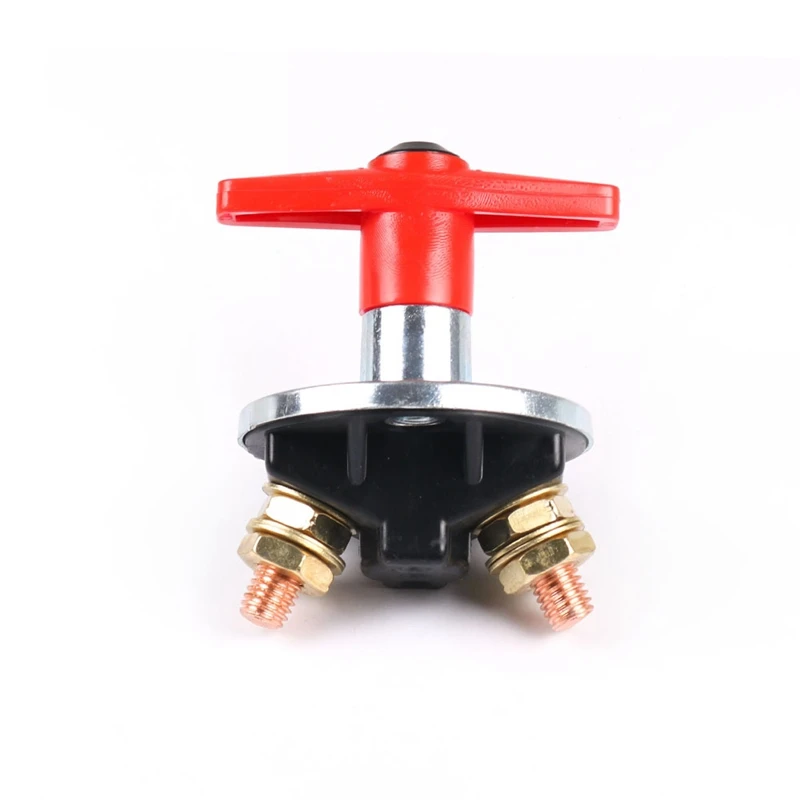 

1500VAC Fixed Key Battery Isolator Cut Off Kill Switch 12V / 24V Heavy Duty Electrical Switch for Auto Truck Boat