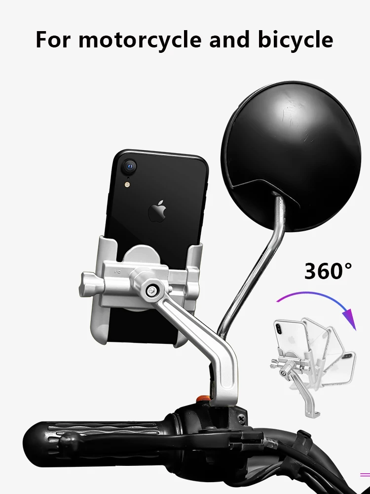 Motorcycle bicycle mobile phone aluminum alloy bracket for HONDA vt600 vt750 vtx1300 110cc 90cc dio27 dio34 dio35zx accessories |
