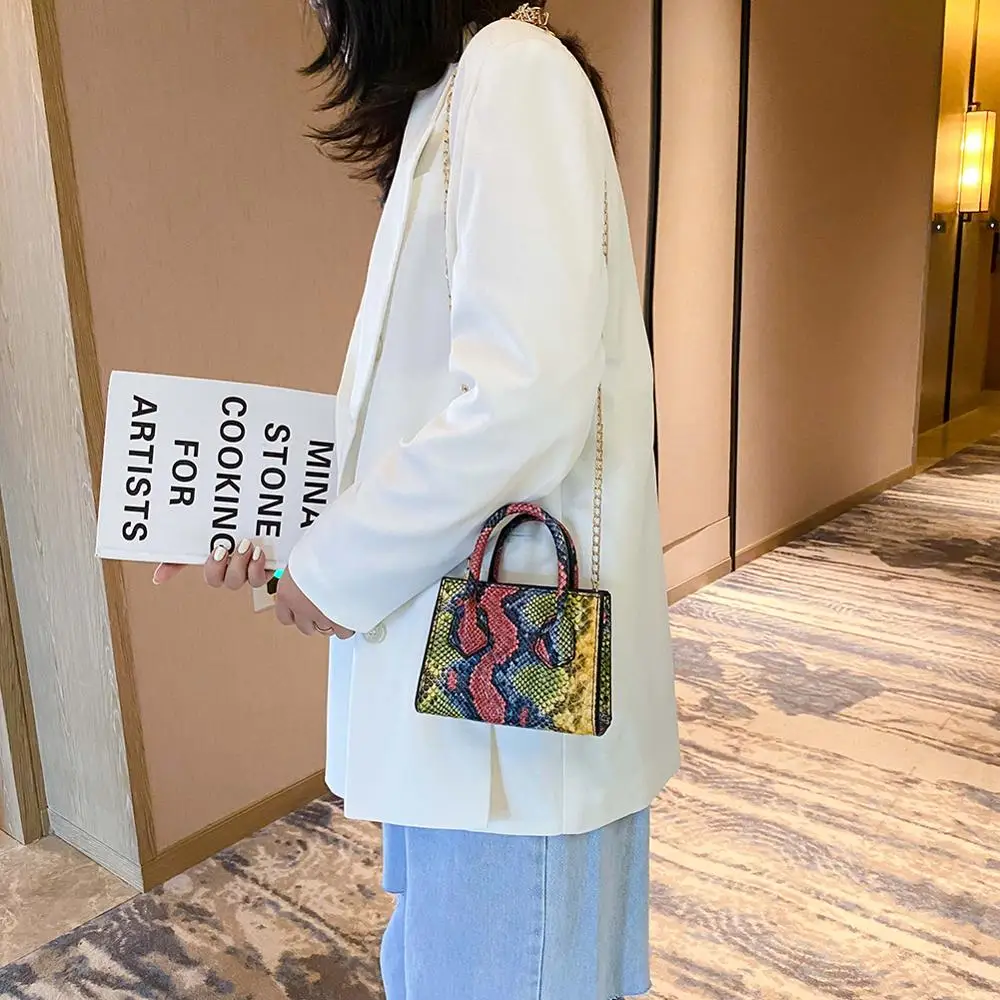 Модные женские сумочки через плечо из искусственной кожи винтажные однотонные