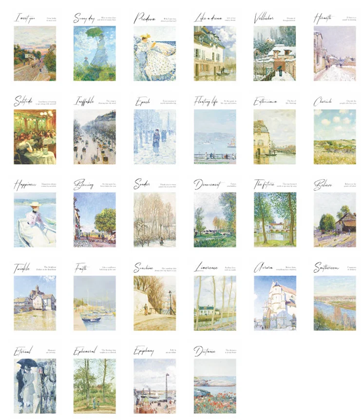 

52mmx80mm good memory paper lomo card(1pack=28pieces)