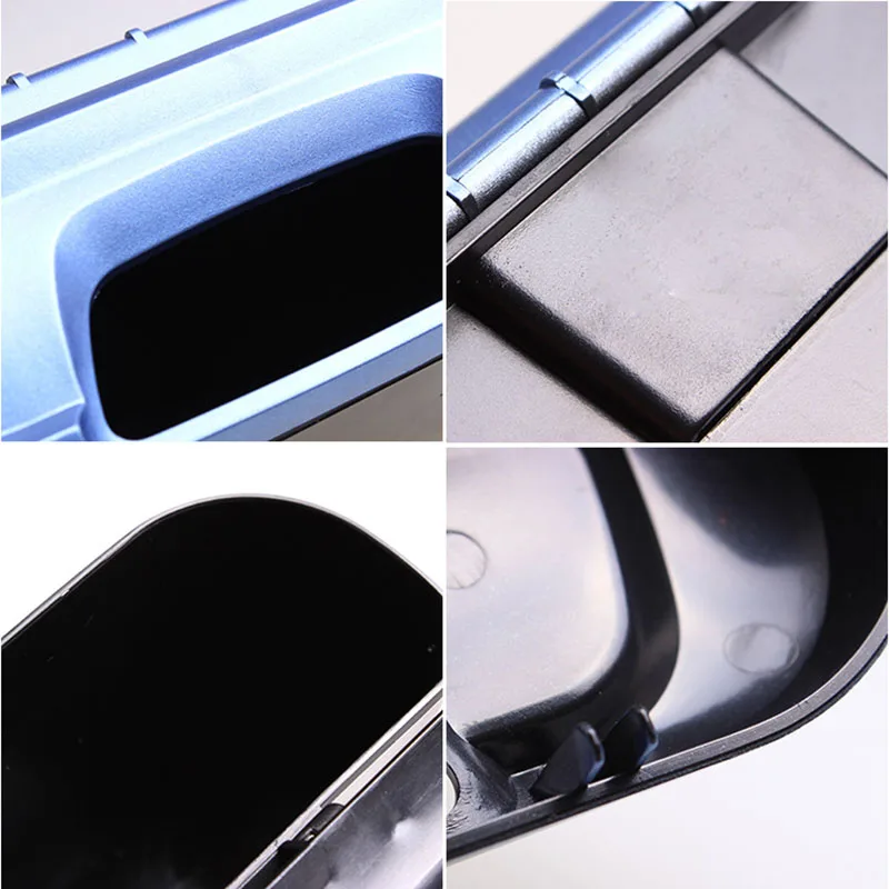 

1Pc Mini Car Trash Auto Rubbish Dustbin Trash Can Garbage Dust Case Box Car Storage Case Car Trash Bin Car Accessories