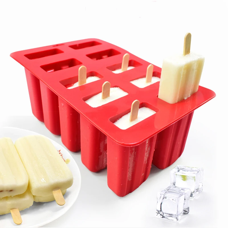 silicone ice cream tubs eco friendly popsicle mold household child for kitchen gadgets dining bar accessories supplies free global shipping