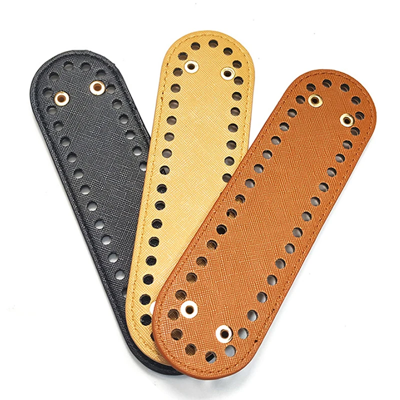 Высококачественная мини-сумка для вязания низ из искусственной кожи с