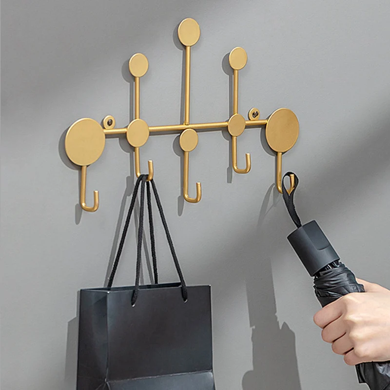 

Creative Metal Hooks for Hanging Clothes Hat Scarf Key Wall Hanging Hook Iron Wall Hanger Room Storage Rack Door Wall Decoration