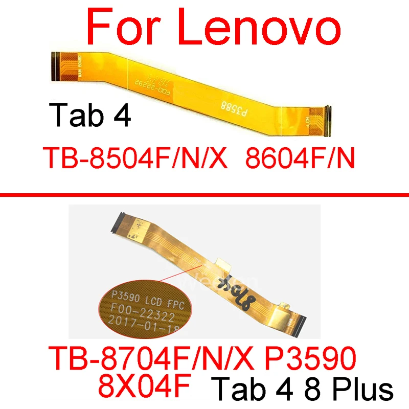 Материнская плата гибкий кабель для Lenovo Tab4 TB 8504F/N 8604F/N материнская Гибкая лента Tab