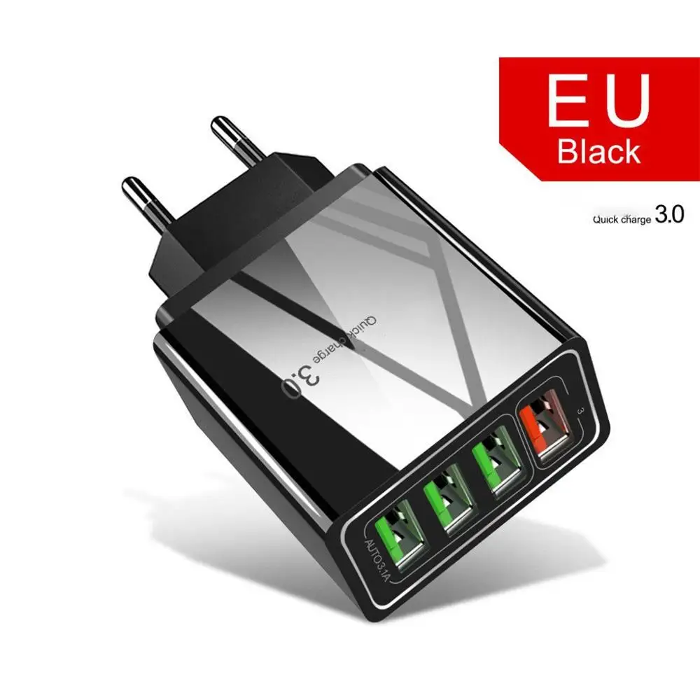 Устройство зарядное сетевое с USB-портом и поддержкой быстрой зарядки 30 Вт |