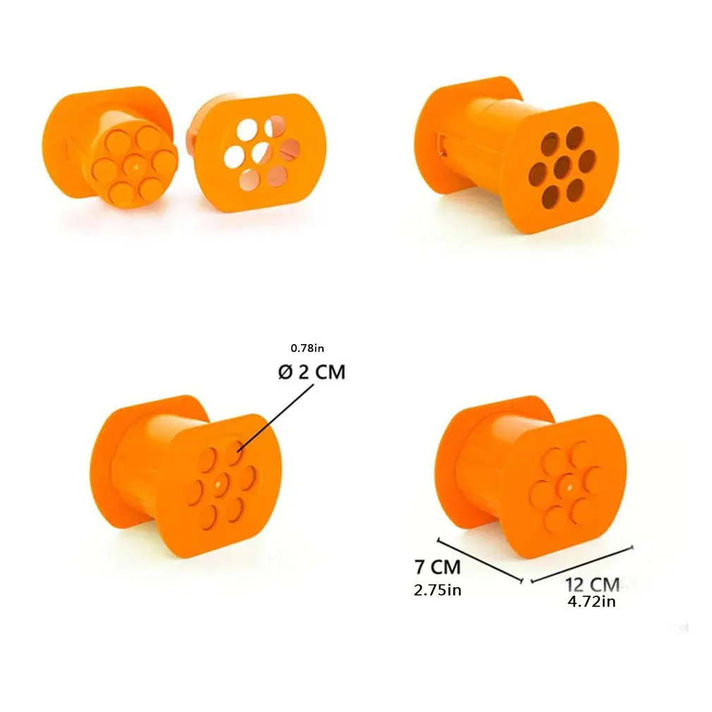

Hot Dog Maker Meat Strip Squeezer Pasta Kitchen DIY Sausage Gadgets ABS Minced Meat Squeezer Sausage Maker Hot Dog Making Tool