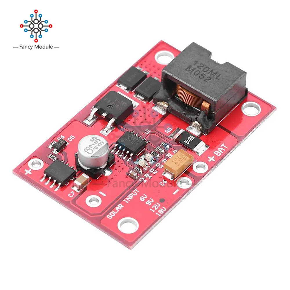 Diymore 1S MPPT контроллер солнечной панели CN3791 6 в/9 В/12 В 3A главный электрик модуль 18650 литиевая батарея Зарядка 3,7 в