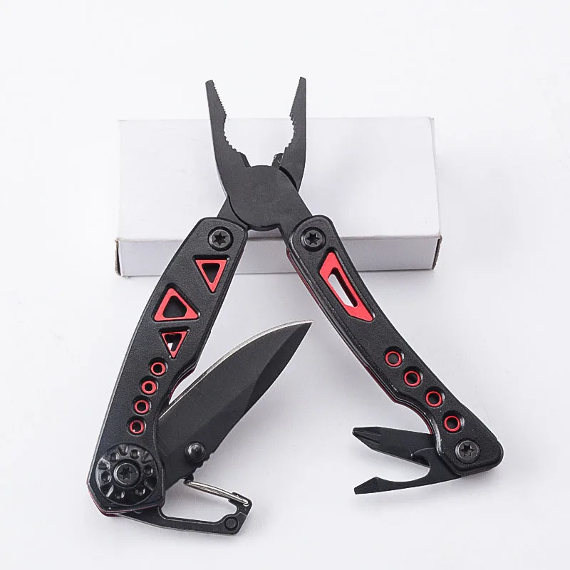 

Многофункциональный инструмент, функциональные плоскогубцы, повседневное снаряжение, Походный нож для выживания на природе, рыболовные плоскогубцы, инструменты, утолщенный, противоскользящий