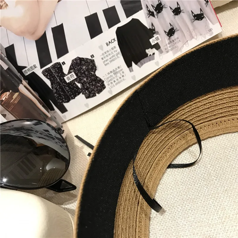 Шляпа летняя Складная пустая верхняя тоже вдоль солнцезащитного козырька