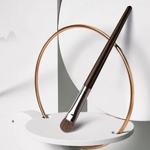 Кисть для макияжа MyDestiny, черное дерево, профессиональная серия натурального меха, серая крыса и пони, большой размер, кисть для теней, косметика