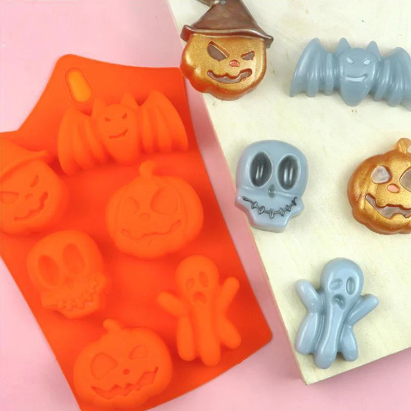 

Формы для выпечки в виде тыквы на Хэллоуин