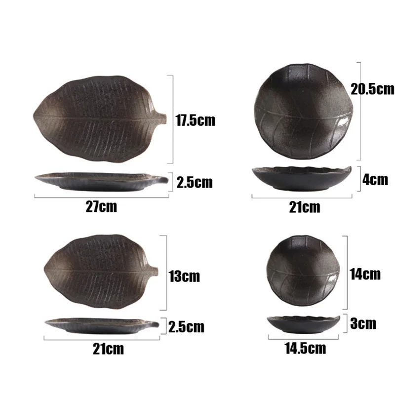 Креативные керамические тарелки FANCITY фарфоровая тарелка для ресторана суши мясо