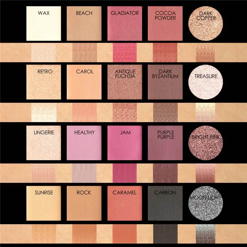 FOCALLURE Новый 20 цветов матовый и Электрический Pro блеск для век телесный палитра