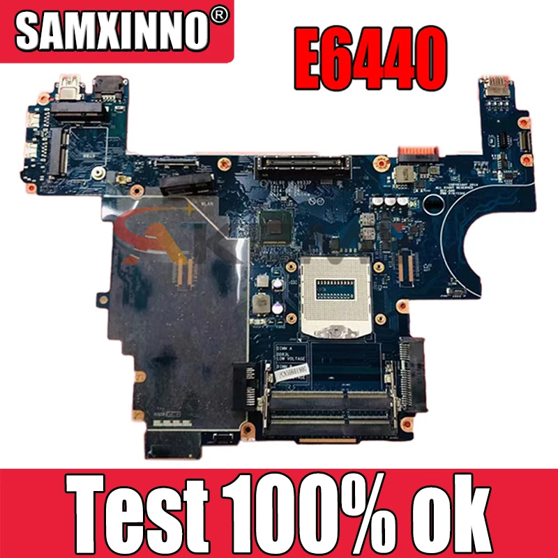 

Akemy For Dell Latitude E6440 Laptop Motherboard VAL90 LA-9933P CN-085M2V 085M2V 85M2V PGA947 DDR3L 100% Tested