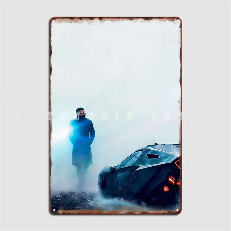 

Blade Runner 2049 Poster Metal Plaque Funny Home Club Party Plaques Tin Sign Poster